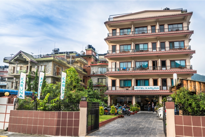 hotel grounds Hotel Karuna